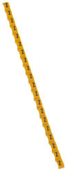 Legrand Kábeljelölő (Z) műanyag sárga bepattintó Duplix Legrand 038435 (038435)
