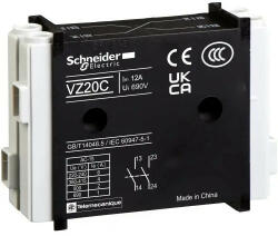 Schneider Segédérintkező blokk V7-hez oldalra beépíthető 1-z 1-ny 6A/AC15/230V TeSys Vario VZ Schneider VZ7 (VZ7)