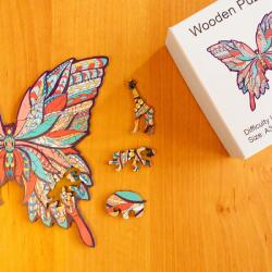  Pillangó fa puzzle L Papír doboz