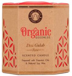 Song of India Lumânare aromatică Desi Gulab Rose - Song of India Scented Candle 200 g