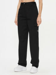 Calvin Klein Jeans Szövet nadrág Stretch Twill High Rise Straight J20J221297 Fekete Regular Fit (Stretch Twill High Rise Straight J20J221297)