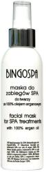 BINGOSPA Mască de față, pentru tratament spa cu ulei de argan 100% - BingoSpa 150 g