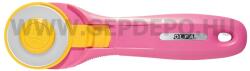 OLFA RTY-2/C körpengés kés, rózsaszín (RTY-2C/PIK)