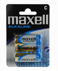 Maxell Alkáli baby C LR14 elem x 2 db (18722)