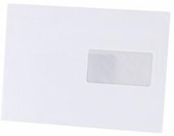 Bluering Boríték LC/5 szilikonos bélésnyomott jobb ablakos 45x90mm 162x229mm J20A60 Bluering® fehér (BORLC5SZILI4590) - tonerpiac