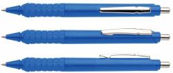 ICO Golyóstoll nyomógombos 0, 8mm, műanyag kék test Apollo K, írásszín kék (9010142016) - tonerpiac