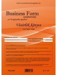 Bluering Vásárlók könyve A4, álló 25x2lapos B. 11-1/V/UJ Bluering® (NYOMTB111VUJ) - tonerpiac