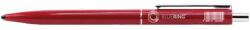 BLUERING Golyóstoll 0, 8mm, nyomógombos műanyag piros test, Bluering® Z3, írásszín piros (BR897633TAR) - tonerpiac