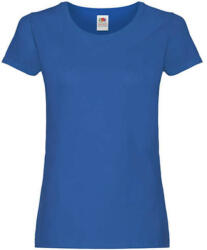 Fruit of the Loom Női póló Rövid ujjú Fruit of the Loom Original T Lady-Fit - 2XL, Királykék