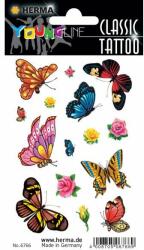 HERMA Herma: pillangók és virágok tetoválás (6766) - jateknet