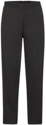 Fruit of the Loom Férfi Nadrág Normál Fruit of the Loom Open Leg Pants - S, Fekete