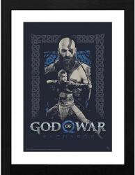 GB eye Poster cu ramă GB eye Games: God of War - Kratos and Atreus (GBYDCO512)