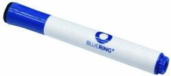 BLUERING Marker pentru tablă 3mm, magnetic, cu radieră, multifuncțional bluering® albastru (20576)
