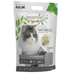  Essentiel 6L Természetes alom Essential Aktív szén - macskáknak