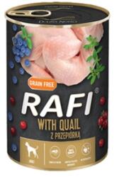 RAFI DOLINA NOTECI RAFI Quail fürjjel 400 g nedves kutyatáp
