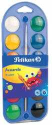 Pelikan Acuarele 2 In 1 Tip Pastila 12 Culori Pelikan (9476100)