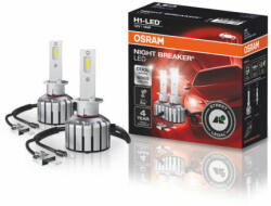 OSRAM Night Breaker H1 16W LED készlet 64150DWNB 6000K +220% StVZO engedély