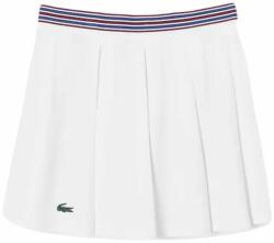 Lacoste Fustă tenis dame "Lacoste Piqué Sport Skirt with Built-In Shorts - white
