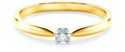 SAVICKI Inel de logodnă SAVICKI: aur bicolor, diamant - savicki - 3 249,00 RON
