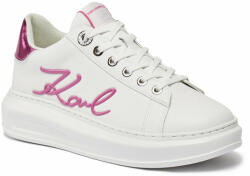 KARL LAGERFELD Sneakers KARL LAGERFELD KL62510A White Lthr w/Pink 01P