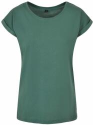 Build Your Brand Bluză lejeră cu mânecă scurtă pentru femei - Pale leaf | 4XL (BY021-1000353723)
