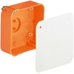 Budvill Kötődoboz gipszkartonba 100mmx 100mmx narancs műanyag IP3X kábel/cső ÜGD100 BUDVILL (T 303 08)