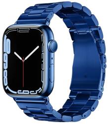 HOCO WA10 pótszíj (egyedi méret, fém) SÖTÉTKÉK Apple Watch Series 9 45mm, Watch Ultra 49mm, Watch Series 8 45mm (WA10_BLU)