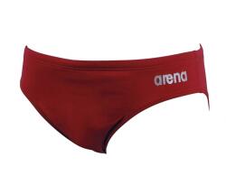 arena solid brief red 34
