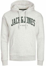 JACK & JONES Férfi melegítőfelső JJEJOSH Relaxed Fit 12236513 White Melange (Méret XL)