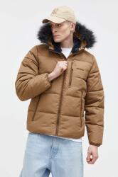 Hollister Co Hollister Co. rövid kabát férfi, barna, téli - barna XXL - answear - 32 990 Ft