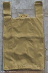  Ingvállas bevásárló táska, 20 x 40 cm, arany 500 db/gyűjtő