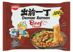 Nissin Demae Ramen - Marha Ízesítésű Tésztaleves, 100gr (Nissin)