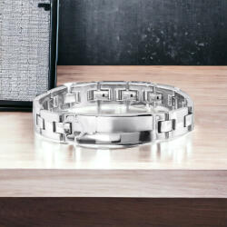  Sebészeti Minőségű Rozsdamentes Acél Férfi Karkötő - trendiezust - 10 593 Ft