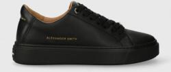 Alexander Smith bőr sportcipő London fekete, ALAYN1U14BLK - fekete Férfi 45