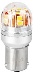 m-tech Bec LED, Platinum, PY21W, BAU15s, 12-24V, lumina galbena (LB832Y-01B)