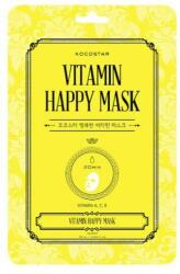 Kocostar Mască din țesut cu vitamine pentru strălucirea pielii - Kocostar Vitamin Happy Mask 25 ml Masca de fata