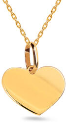 Heratis Forever Arany szív alakú medál, szélessége 8, 5 mm IZ15099