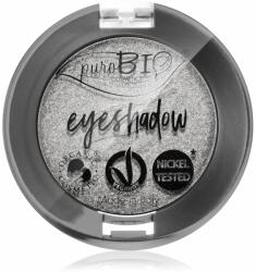 puroBIO cosmetics Compact Eyeshadows сенки за очи цвят 23 Silver 2, 5 гр