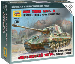 Zvezda Easy Kit King Tiger Ausf B 1:100 (6204)