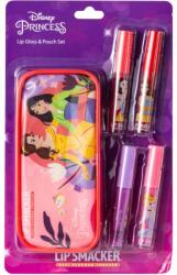  Disney Disney Princess Lip Gloss & Pouch Set ajakfény szett tokkal gyermekeknek 4 db