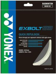 yonex EXBOLT 63, 0, 63 mm, 10 m, fehér