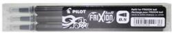 Pilot Frixion Ball/Clicker inserție pentru pixuri roller sterile, 0, 25 mm #black (3db) (BLS-FR5-B-S3)