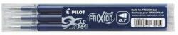 Pilot Frixion Ball/Clicker, 0, 35 mm, albastru închis (3 buc. ) (BLS-FR-7-BB-S3)