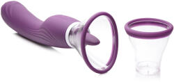 Lickgasm Lickgasm 8X Licking and Sucking Vibrator Purple Vibrator