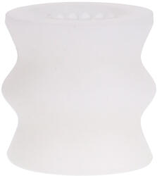 Doc Johnson Glow Helping Head Silicone Masturbator Sleeve Frost-Green Glow