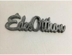 Édes otthon fa felirat 10 cm szürke