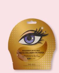 Beauugreen Micro Hole Gold & Collagen Eye Patch kollagén és arany szem alatti tapaszok - 3 g / 2 db