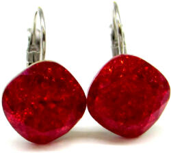 PÁRNA NAGY PÁRNA kapcsos fülbevaló - 12 mm (light siam ice) (2023120224)