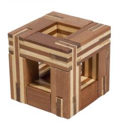 Fridolin Joc logic IQ din lemn bambus Magic frame (Fr_17497) - all4me