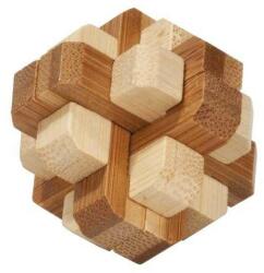 Fridolin Joc logic IQ din lemn bambus in cutie metalica-4 (Fr_17124)